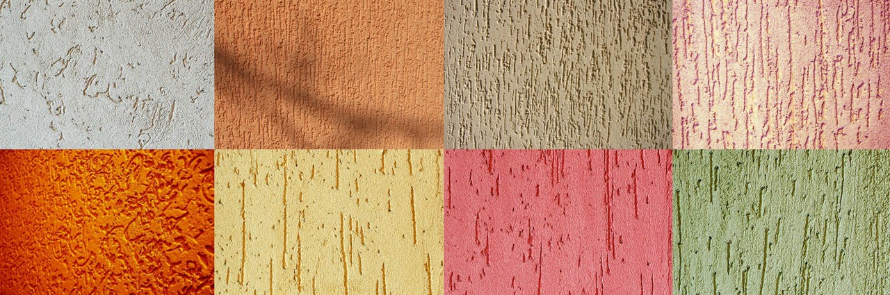 Виды декоративной штукатурки