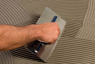 Расход клея для плитки