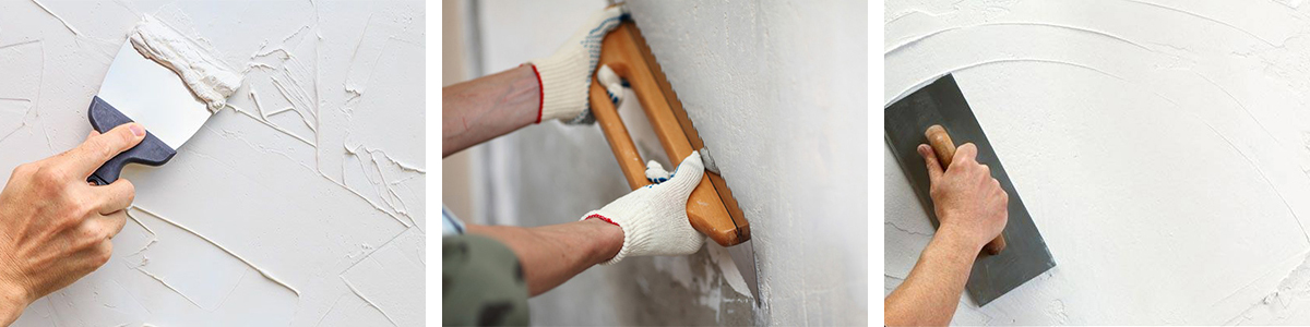 Виды шпаклевок