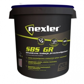NEXLER GR. Битумно-смоляная мастика модифицирована SBS каучуком (фундамент)