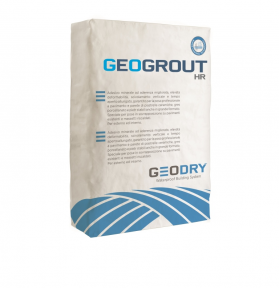 Geogrout HR. Мінеральний тиксотропний склад для ремонту і відновлення залізобетонних і бетонних споруд, 25 кг