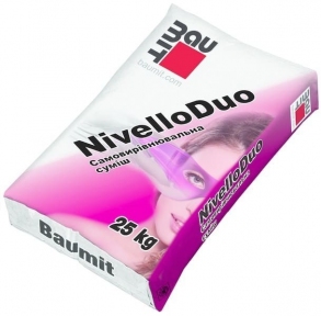 Baumit Nivello Duo. Нівелююча суміш для підлог 25кг