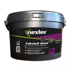 NEXLER ASKOWIL (ASKOWIL GONT). Бітумно-каучукова мастика на розчиннику з великим вмістом каучука SBS, 20 кг
