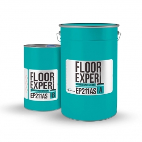 FLOOR EXPERT ЕР 211 AS. Двухкомпонентное самовыравнивающееся электростатически рассеивающее напольное покрытие на основе эпоксидной смолы 25 кг