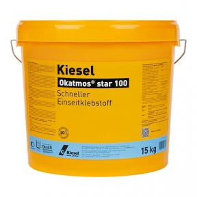 Ocatmos Star 100 Kiesel. Клей экстра для гибких ПВХ и ЛВД покрытий, 15 кг