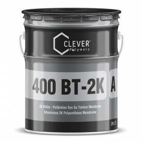 CLEVER BASE 400 BT. Двокомпонентна бітумно-поліуретанова гідроізоляція