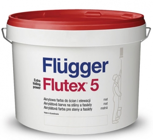 Flugger. Латексная акриловая краска Flutex 5