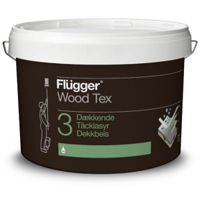 Flugger. Алкидная кроющая пропитка Wood Tex Opaque
