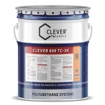CLEVER PU 650 TC. Однокомпонентное эластичное финишное покрытие