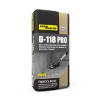 BUDMAJSTER D-118 PRO. Пол самовыравнивающийся цементный М300 для создания высокопрочного слоя, 25 кг