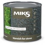 MIKS color. Лак бесцветный для камня с эффектом 