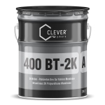 CLEVER BASE 400BT. Двухкомпонентная битумно-полиуретановая гидроизоляция