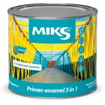 MIKS color. Грунт-эмаль 3 в 1 молотковая