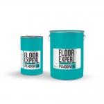 FLOOR EXPERT PU 400 W matte. Двухкомпонентный матовый прозрачный водорастворимый лак на основе полиуретановой смолы  (компонент A 4,24 кг/компонент B 0,76 кг)