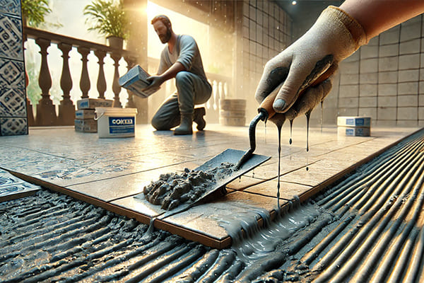 Особенности использования клея для плитки в сложных условиях