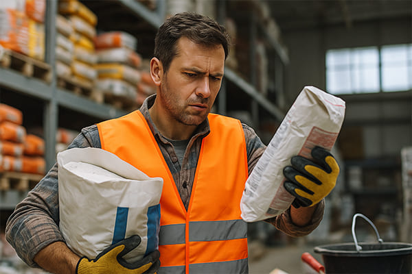 ТОП-5 ошибок при выборе строительных смесей