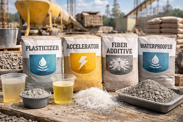 Как выбрать лучшие добавки для бетонных смесей?
