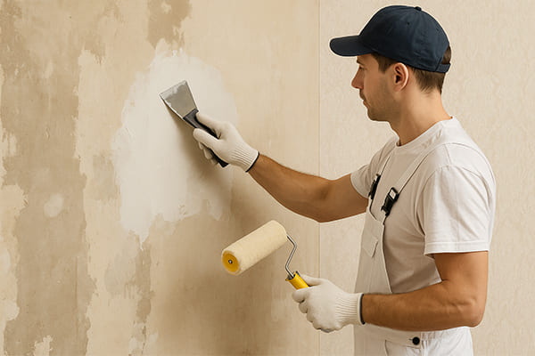 Отделка стен под обои: пошаговая инструкция и советы