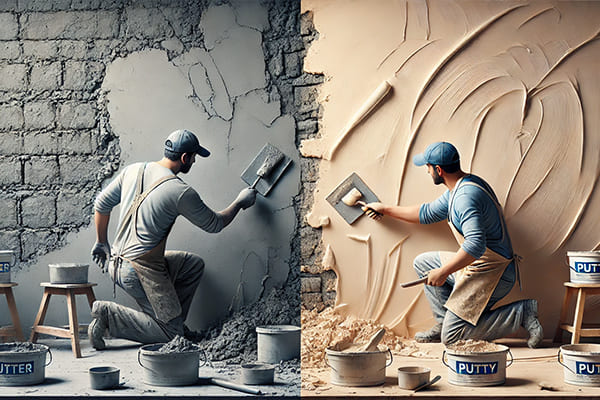 Штукатурка или шпаклевка: в чем разница и когда их применять?