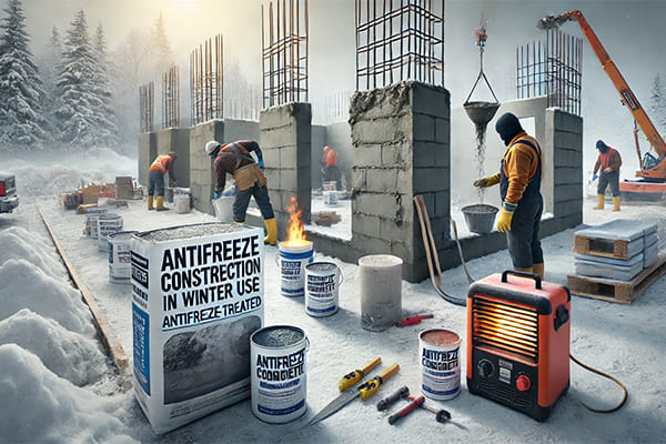 Как правильно выбрать строительные смеси для зимнего строительства?